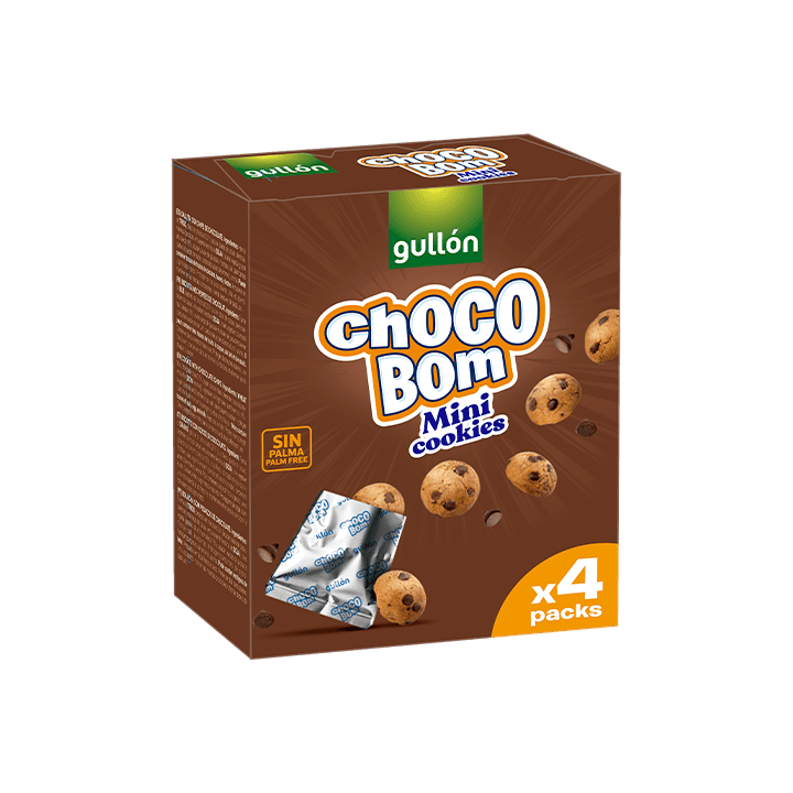 Choco Bom Mini Cookies 160g - Distribución Mayorista