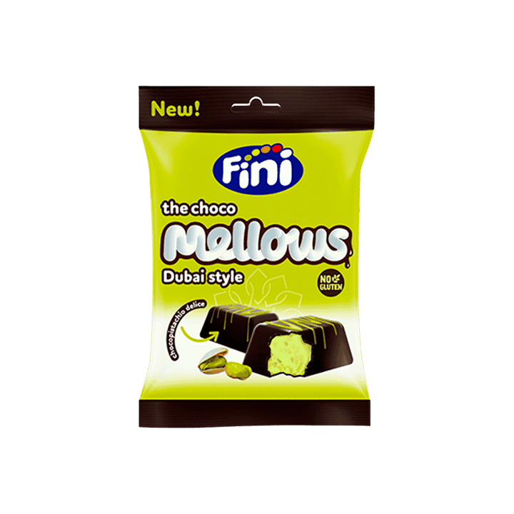 Choco Mellows Dubai Style 80g Fini - Distribución Mayorista
