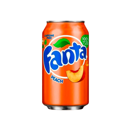 Fanta Pêche 355ml - Distribución Mayorista