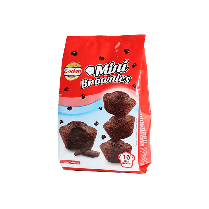 Mini Brownies 6 stuks Codan | Distribucion Mayorista