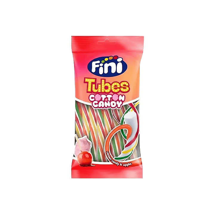 Tubes Cotton Candy Fini 80 g | Distribución Mayorista
