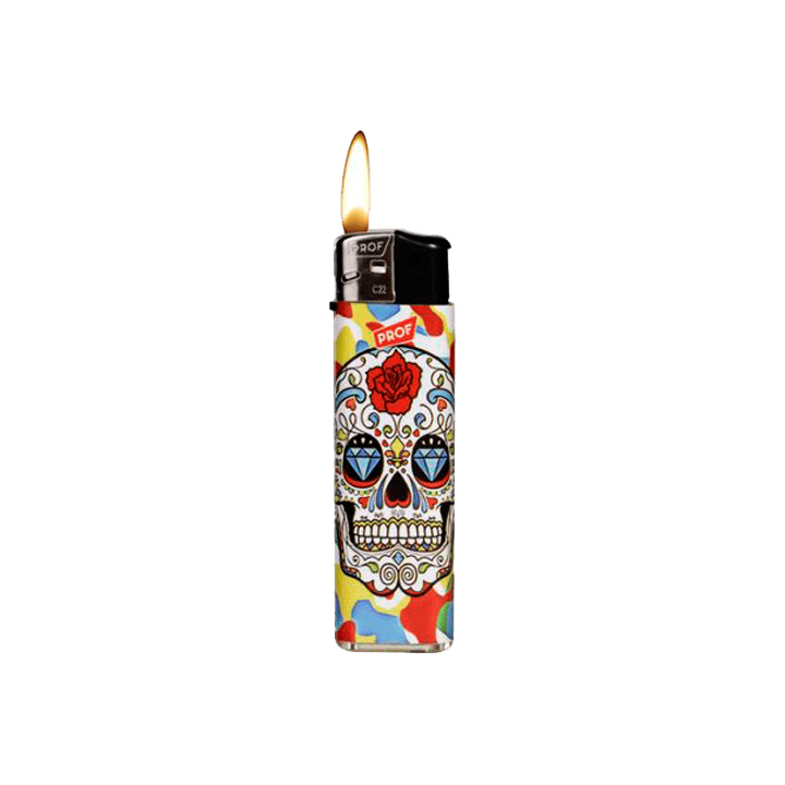 Mechero electrónico Mexican Skulls | Distribución Mayorista