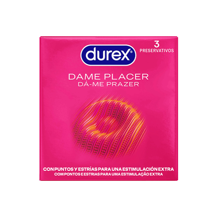 Durex Dame Plaisir 3 unités | Distribucion Mayorista