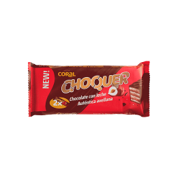 Choquer Avellana Coral 52 g 2 ud | Distribución Mayorista