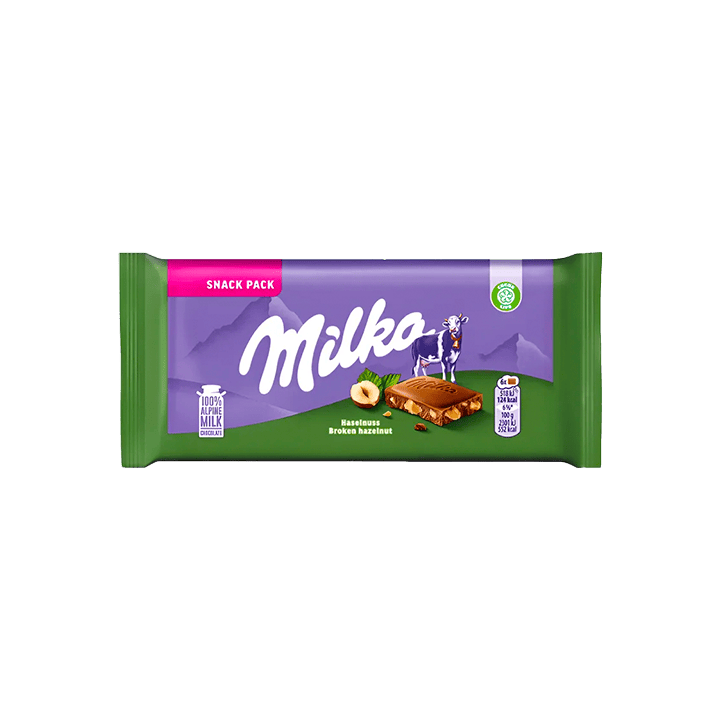 Milka Hazelnoten 45 g | Distribución Mayorista