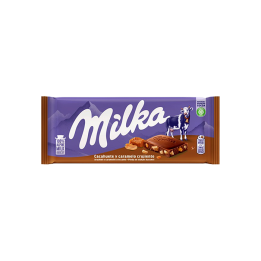 Milka Erdnuss & Karamell Knusper 90 g | Distribucion Mayorista