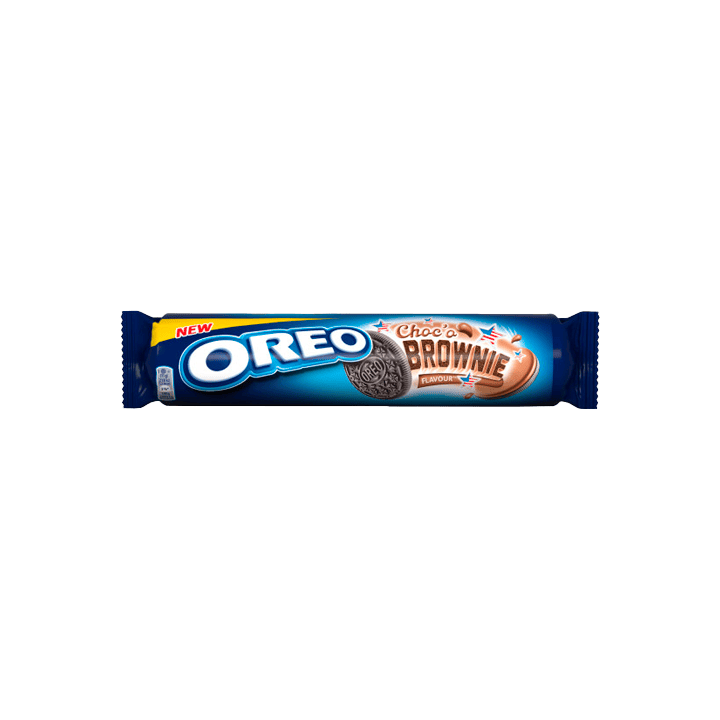 Oreo Brownie Roller 154g-Distribuição por Atacado.