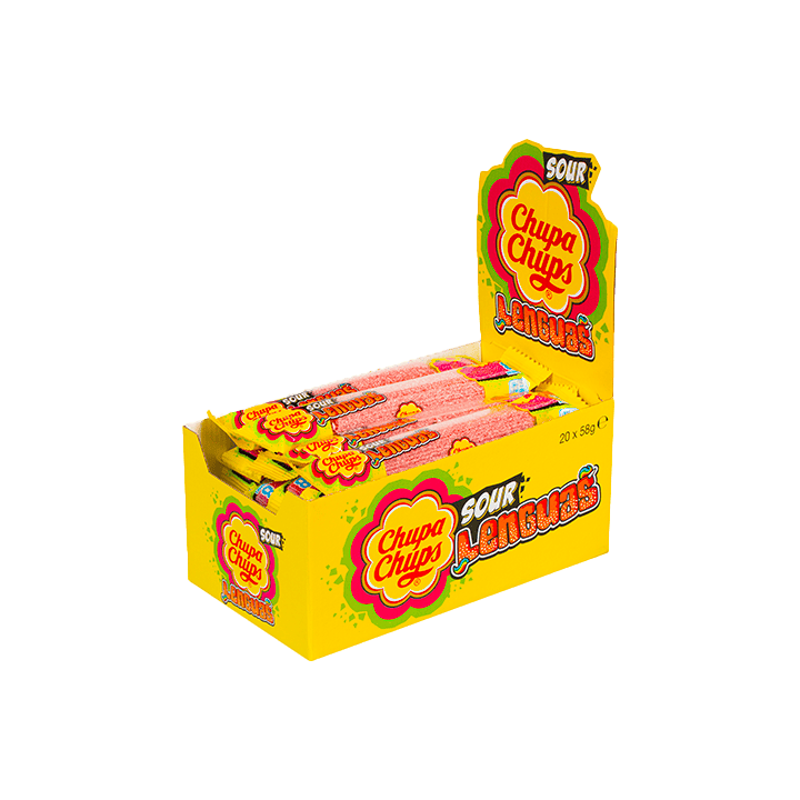 Chupa Chups Zure Tongen 58 g | Distribución Mayorista
