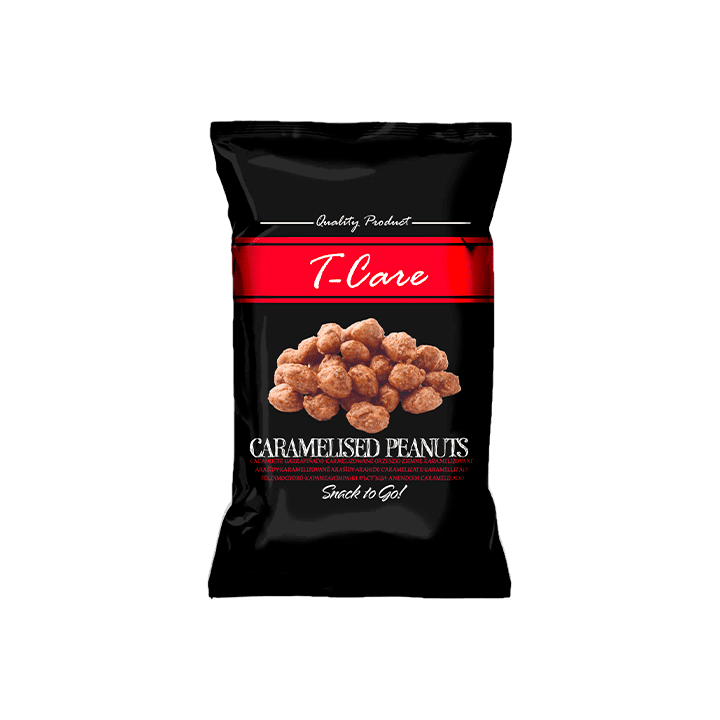 T-Care Caramelised Peanuts 45g La Butarrica
