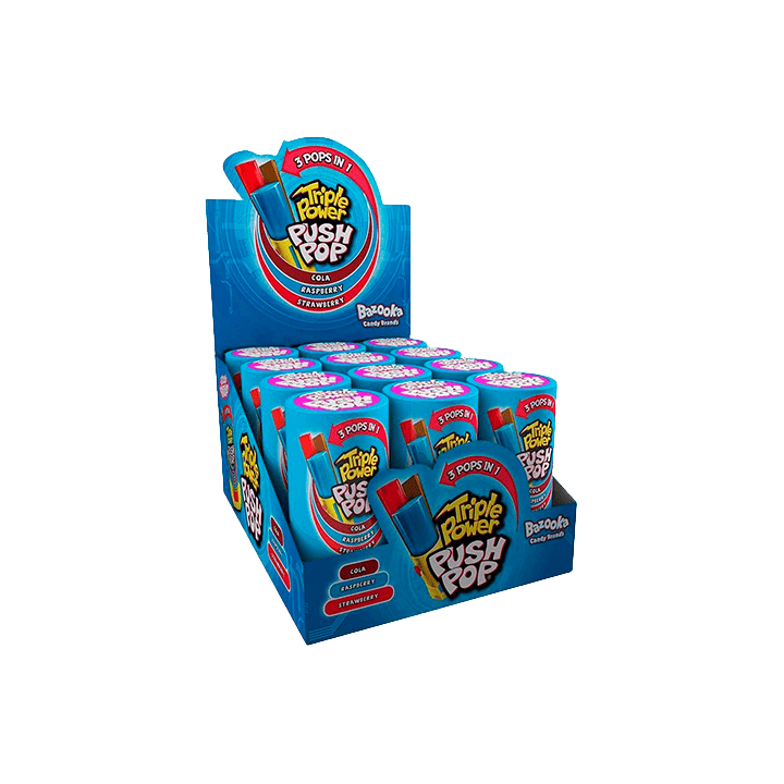 Triple Power Push Pop BCB | Distribución Mayorista