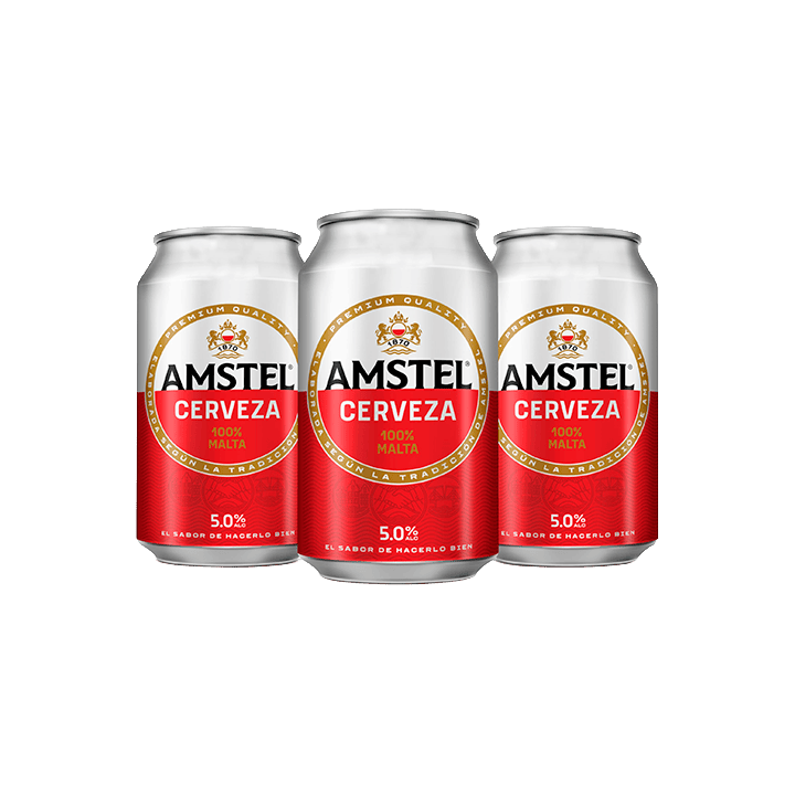 Cerveza Amstel 330ml 12ud| Distribución Mayorista