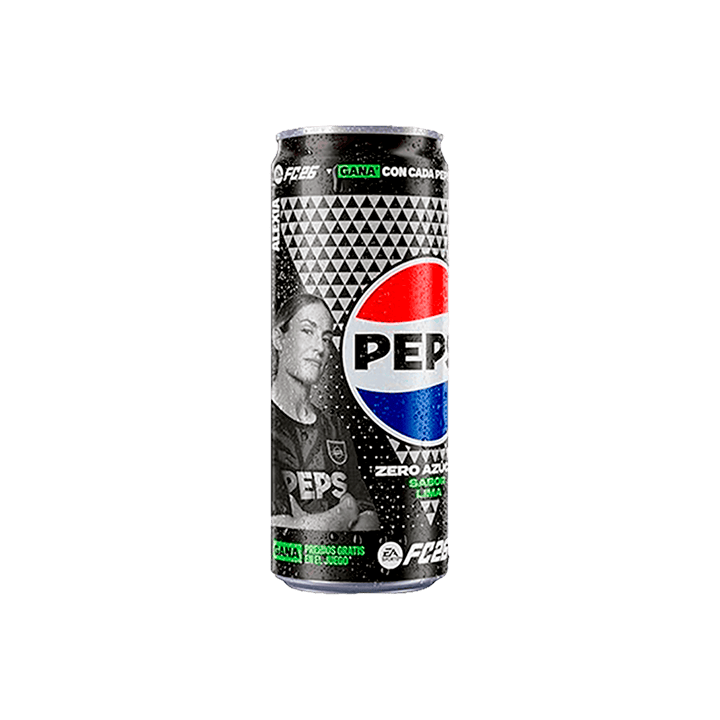 Pepsi Sleek 330ml Sabor Lima Zero Azúcar | Distribución Mayorista