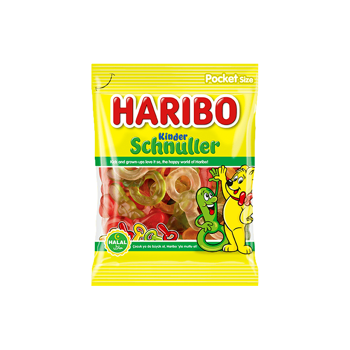 Haribo Kinder Schnuller Halal 100g | Distribución Mayorista