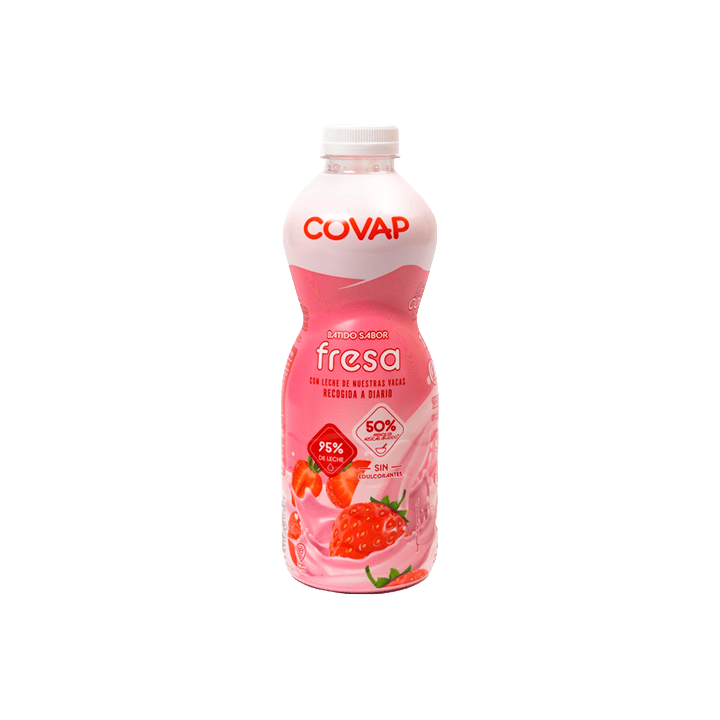 Batido Sabor Fresa 250 ml Covap |  Distribución Mayorista