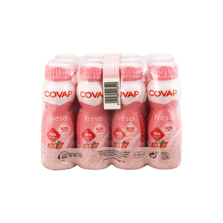 Batido Sabor Fresa 250 ml Covap |  Distribución Mayorista