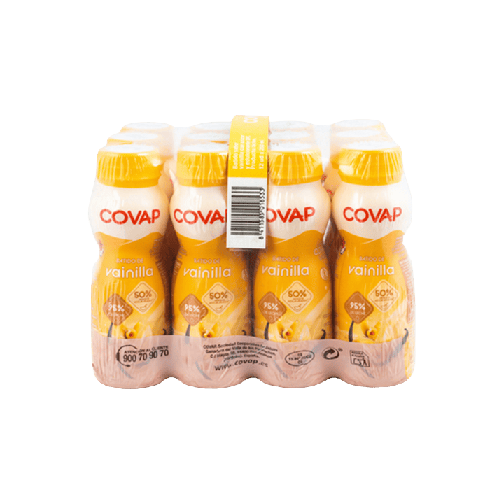 Vanille-Geschmack Milchshake 250 ml Covap | Distribución Mayorista