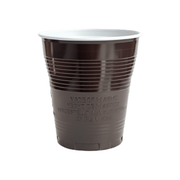 Bruine Plastic Vendingbeker 160 ml | Distribución Mayorista
