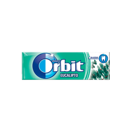 Orbit Eucalyptus Dragée 14 g | Distribucion Mayorista