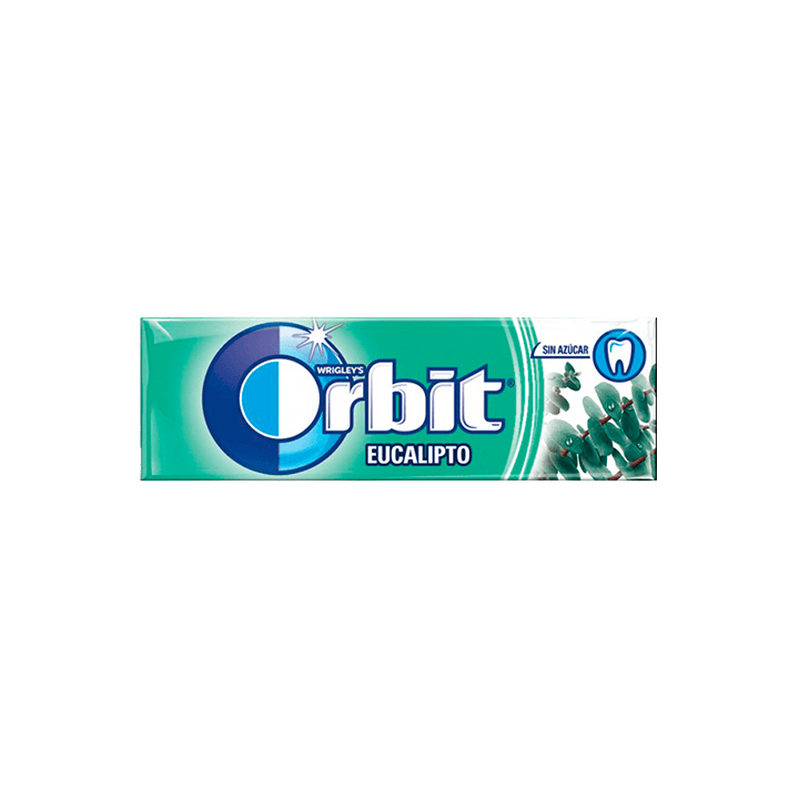 Orbit Eucalyptus Dragée 14 g | Distribucion Mayorista