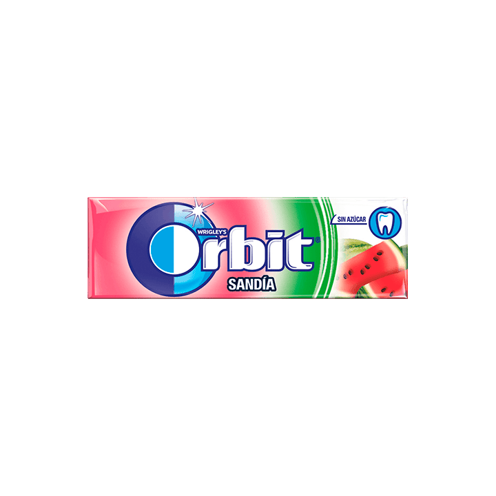 Orbit Gragea Melancia 14g National - Distribución Mayorista