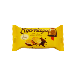 Gevulde chocoladekoekjes 60 g Elgorriaga | Distribución Mayorista