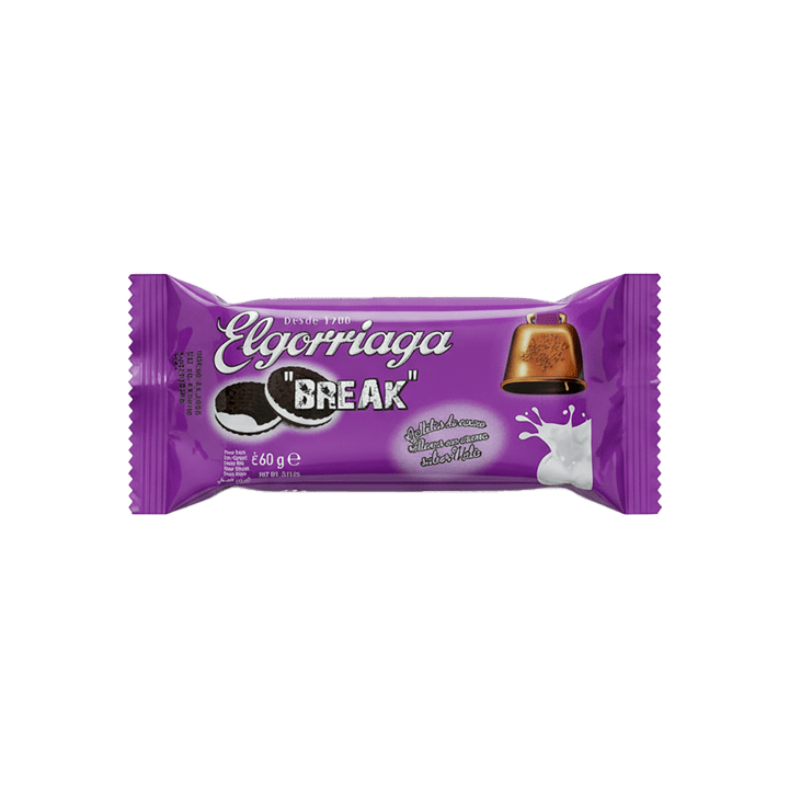 Break cream cookies 60g Elgorriaga - Distribución Mayorista