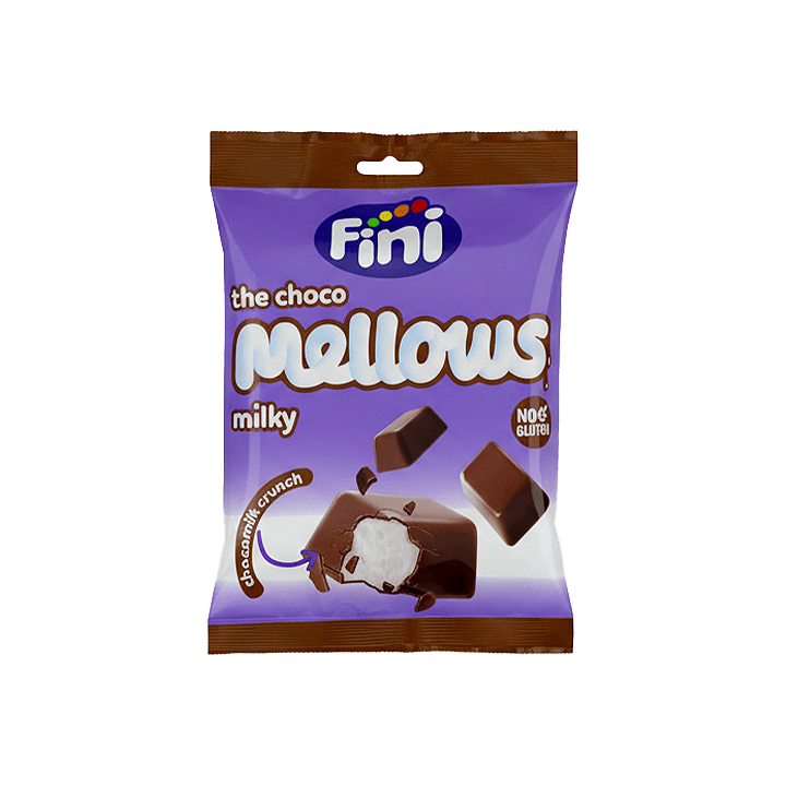 Nubes Sabor Chocolate Leche 80g Fini - Distribución Mayorista