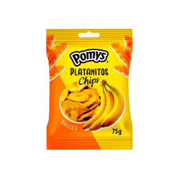 Chips Dolci di Platano 75 g Pomys | Distribucion Mayorista
