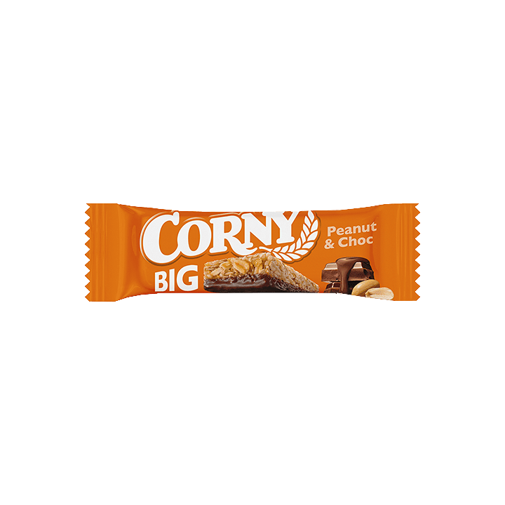 Peanut and chocolate bar 50 g Corny | Distribución Mayorista