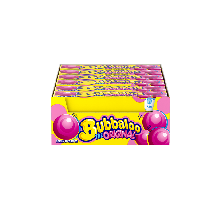 Bubbaloo Original Chewing Gum 37 g | Distribución Mayorista