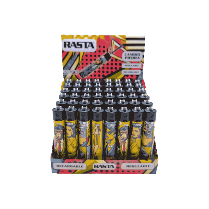 Briquets Rasta Round Animals - Distribución Mayorista
