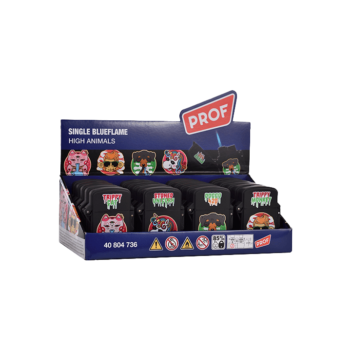 Briquet Rechargeable Prof 20 u | Distribución Mayorista