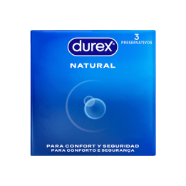 Durex Natural 3 uds-Distribución Mayorista