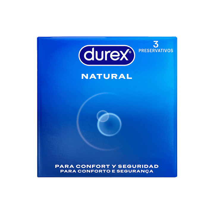 Durex Natural 3 uds - Distribución Mayorista