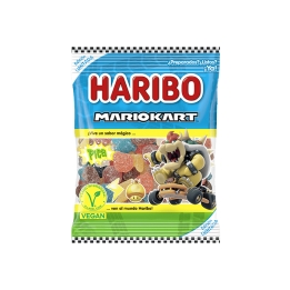 Haribo Caramelle gommose acidule Mario Kart 80 g | Distribución Mayorista