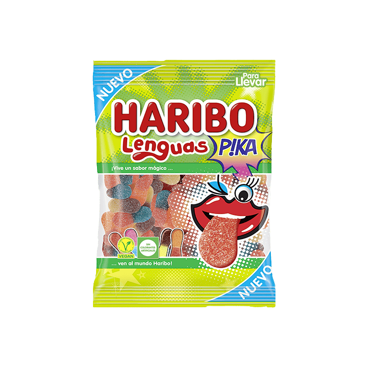 Línguas ácidas 100 g Haribo | Distribucion Mayorista