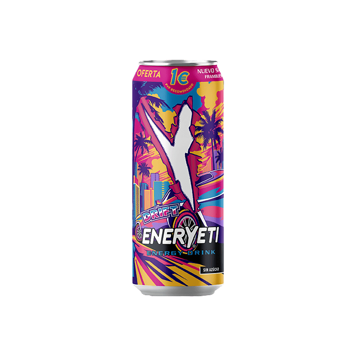 Eneryeti Drift 500ml Rotulado | Distribución Mayorista