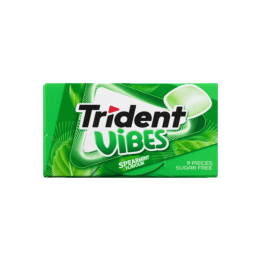 Chicles Trident Vibes Hierbabuena 21 g | Distribución Mayorista