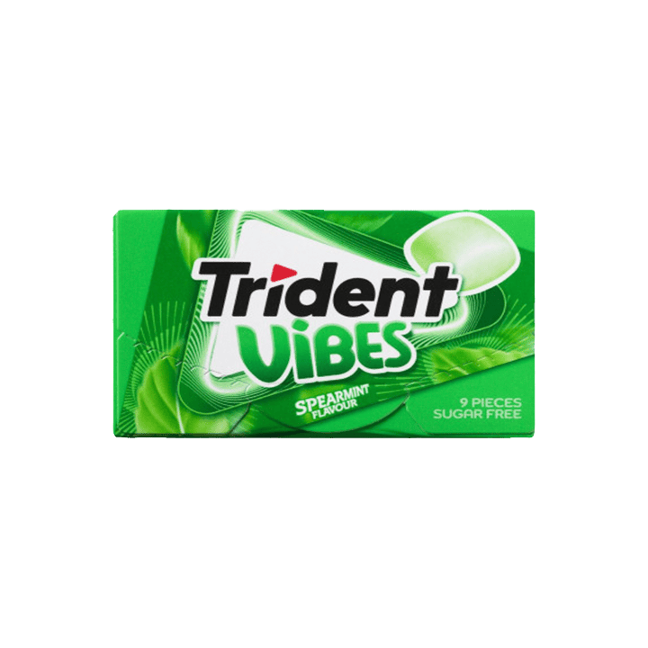 Pastilhas Trident Vibes Hortelã-Verde 21 g | Distribución Mayorista