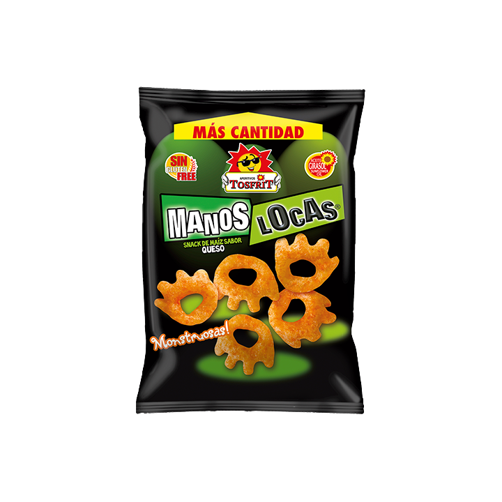 Manos Locas 22 g Tosfrit | Distribución Mayorista