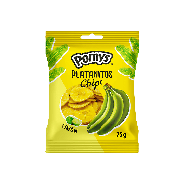 Bananenchips Zitrone 75 g Pomys | Distribución Mayorista