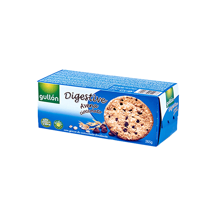 Digestive Avoine Chocolat 265 g Gullón | Distribucion Mayorista
