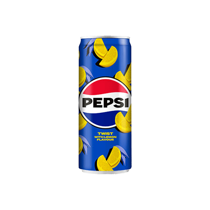 Pepsi Twist Lemon Flavour Sleek 330 ml Import | Distribucion Mayorista
