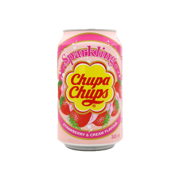 Refrigerante Morango e Creme 345 ml Chupa Chups | Distribución Mayorista