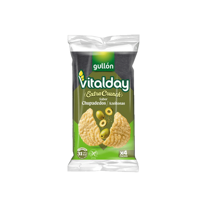 Vitalday Crunch Azeitosas 93 g Gullón | Distribucion Mayorista