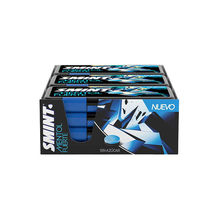 Smint Strong Menthol 21 g | Distribucion Mayorista