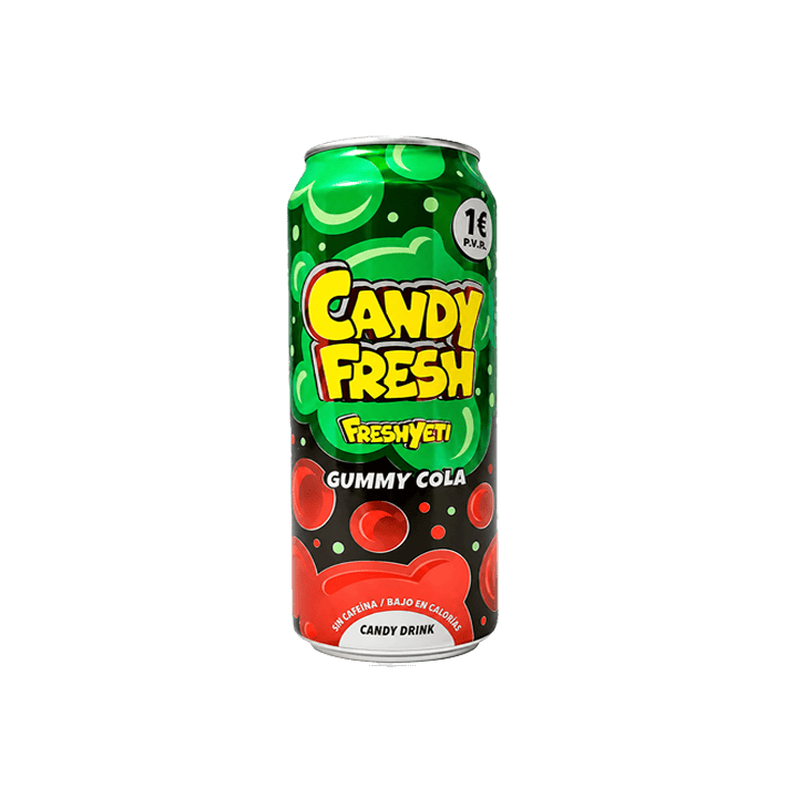 Candy Fresh Gummy Cola 500 ml Preço Marcado | Distribución Mayorista
