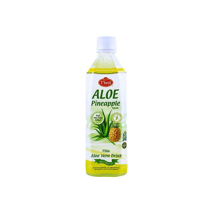 Bebida Aloe Vera Piña 500ml Lotte-Distribución Mayorista