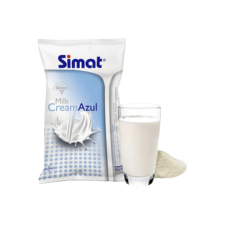 Simat Milk Cream Blue Halfvol 500 g | Distribución Mayorista