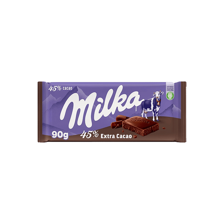 Milka Extra Cacao 90 g | Distribucion Mayorista